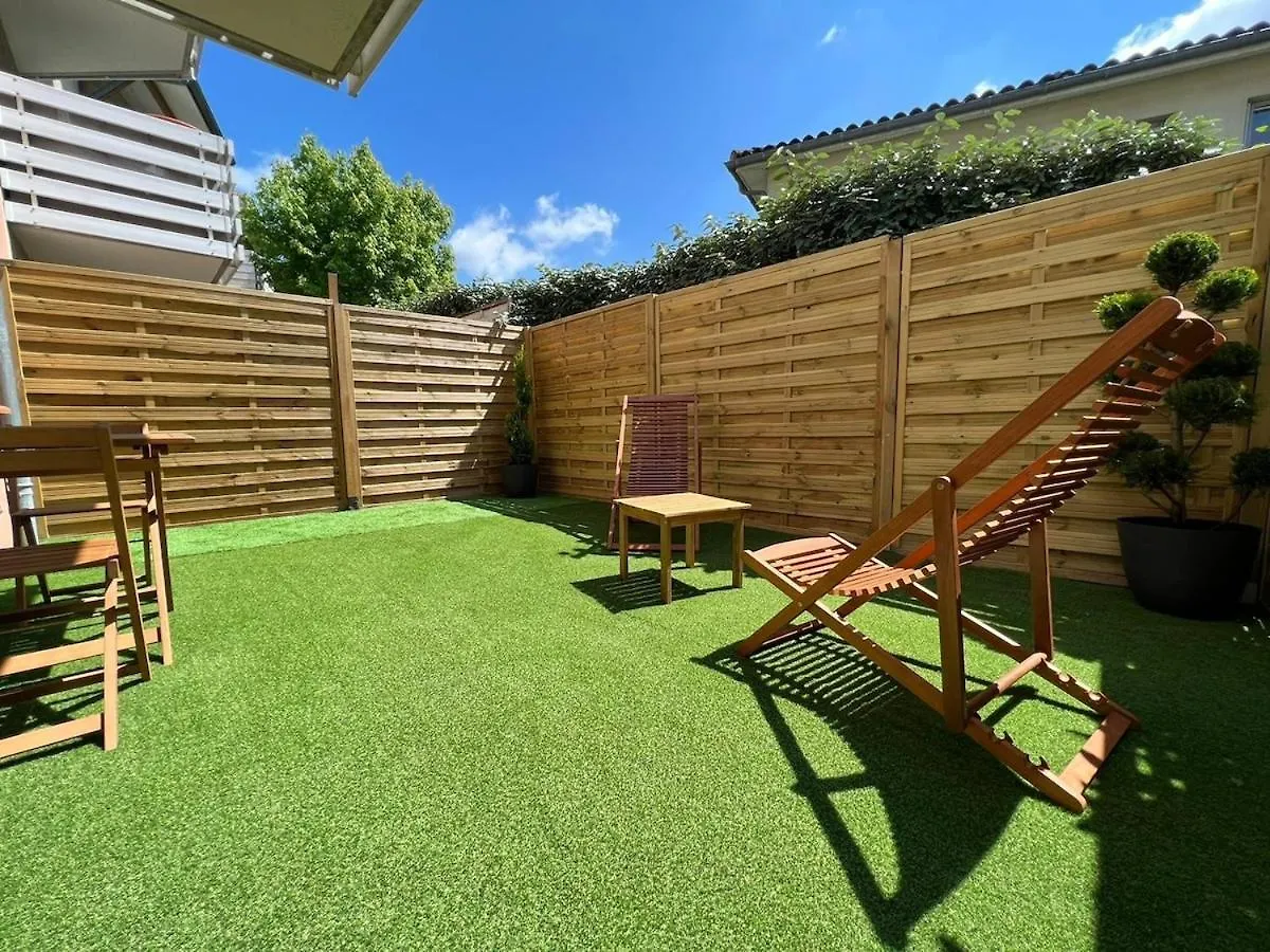 Apartament Le Cozen - 4P - Jardin & Parking Proche Centre Tuluza